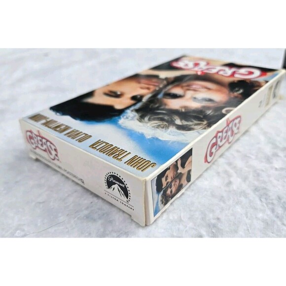 Vintage Grease Movie VHS John Travolta Olivia Newton-John Nostalgia Nostalgic - Picture 5 of 7